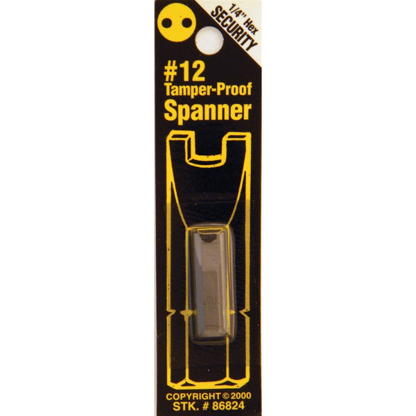 Best Way Tools #12 Spanner Security 1 In. 1/4 In. Hex Screwdriver Bit