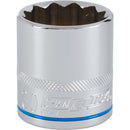 Channellock 1/2 In. Drive 30 mm 12-Point Shallow Metric Socket