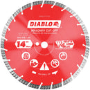 Diablo 14 In. Segmented Turbo Rim Dry/Wet Diamond Blade