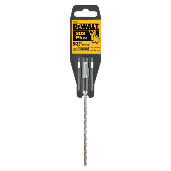 DEWALT SDS-Plus 5/32 In. x 6-1/2 In. 2-Cutter Rotary Hammer Drill Bit