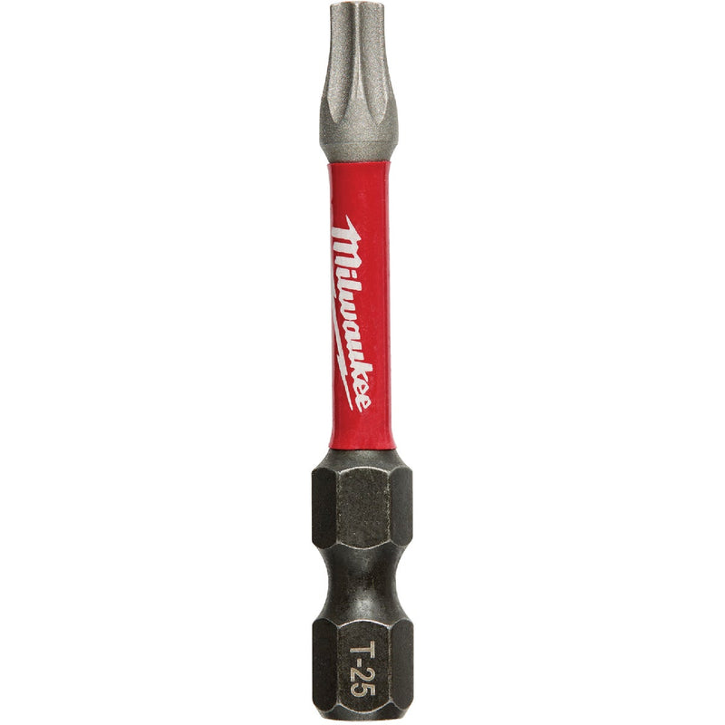 Milwaukee SHOCKWAVE 2 In. Impact T25 Power Bits (15-Piece)