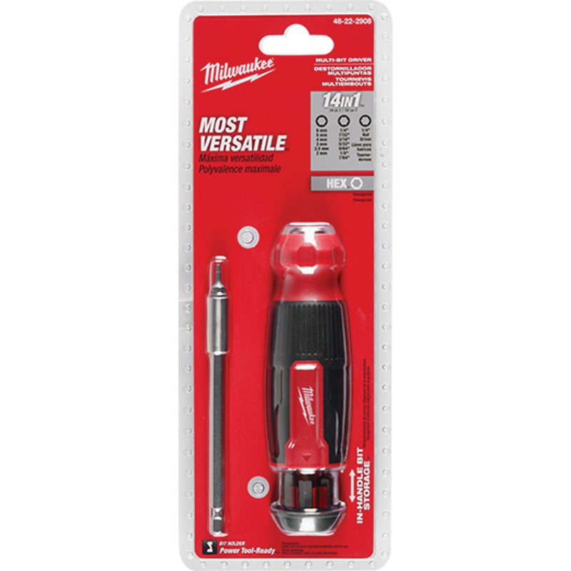 Milwaukee 14-in-1 Hex Multi-Bit Screwdriver