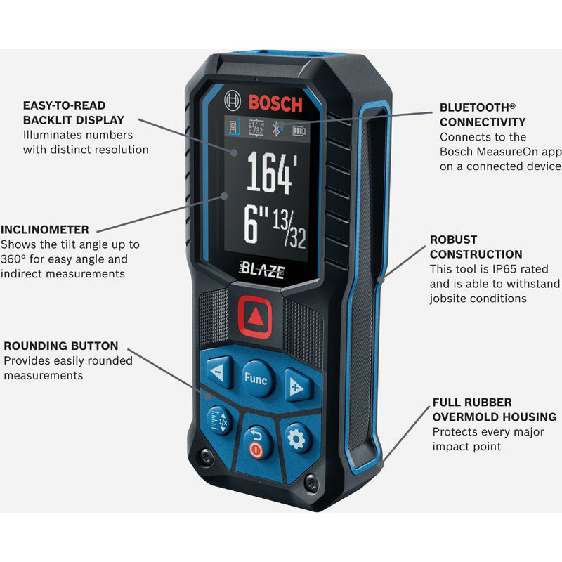 Bosch BLAZE Connected 165 Ft. Laser Measure