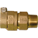 Anderson Metals 1 In. CTS X 3/4 MIPT Low Lead Connector