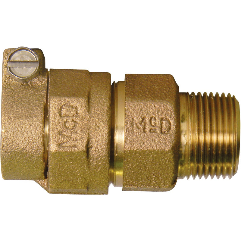 Anderson Metals 1 In. CTS X 3/4 MIPT Low Lead Connector