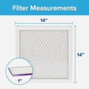 Filtrete High Performance Air Filter, 1500 MPR, 14 In. x 14 In. x 1 In.