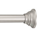 Moen 44 In. To 72 In. Straight Adjustable Tension Shower Rod, Brushed Nickel