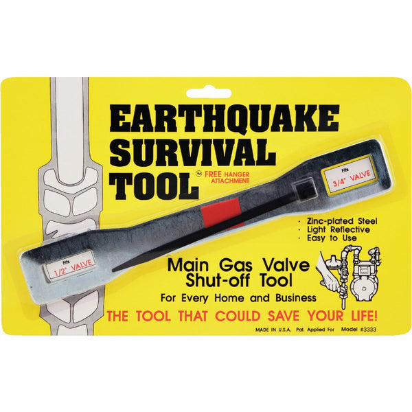 Ready America Gas Shut Off Wrench Earthquake Survival Tool