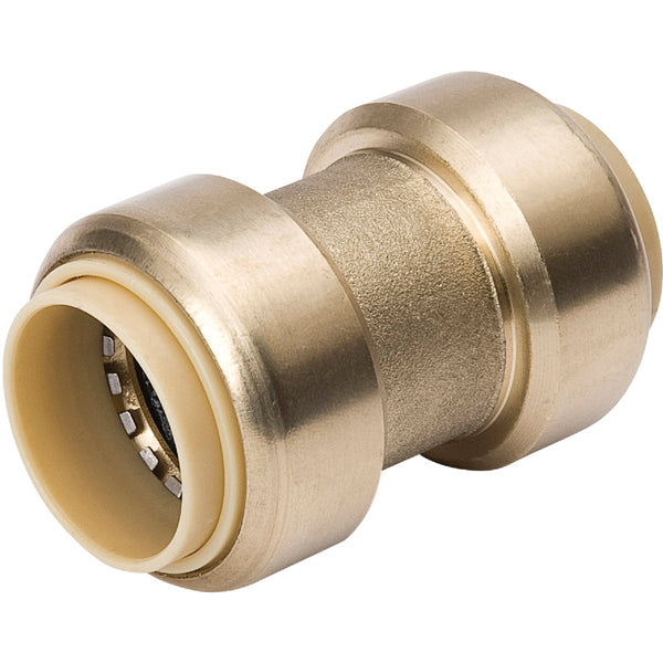 ProLine 1 In. PF Brass Push Fit Coupling