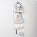 Zenith Zenna Home Plastic 10-1/4 In. x 26-1/4 In. Shower Caddy