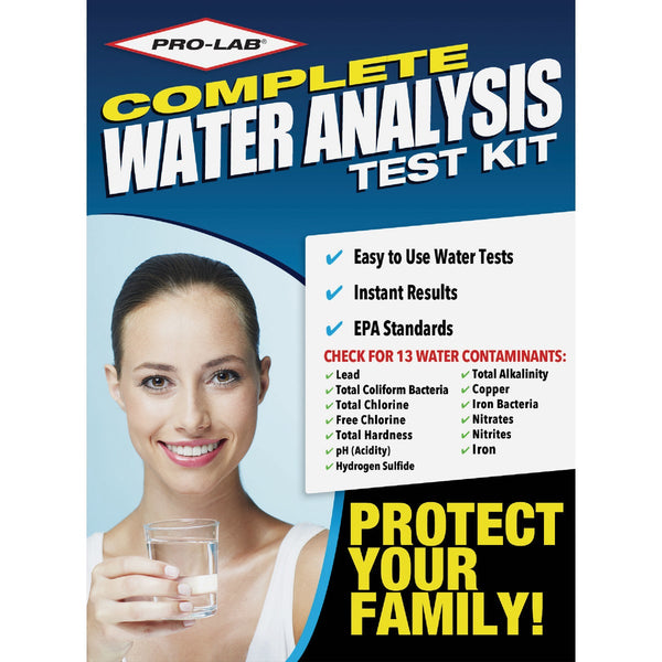 Pro Lab Instant Results Total Water Quality Test Kit