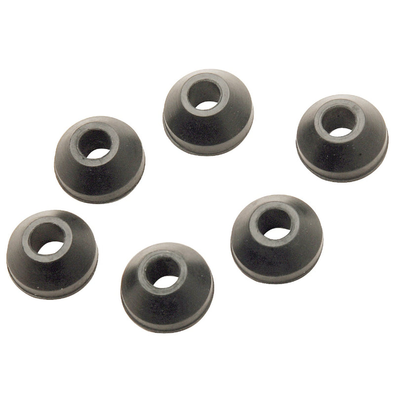 Do it Best 1/2 In. Black Beveled Faucet Washer (6 Ct.)