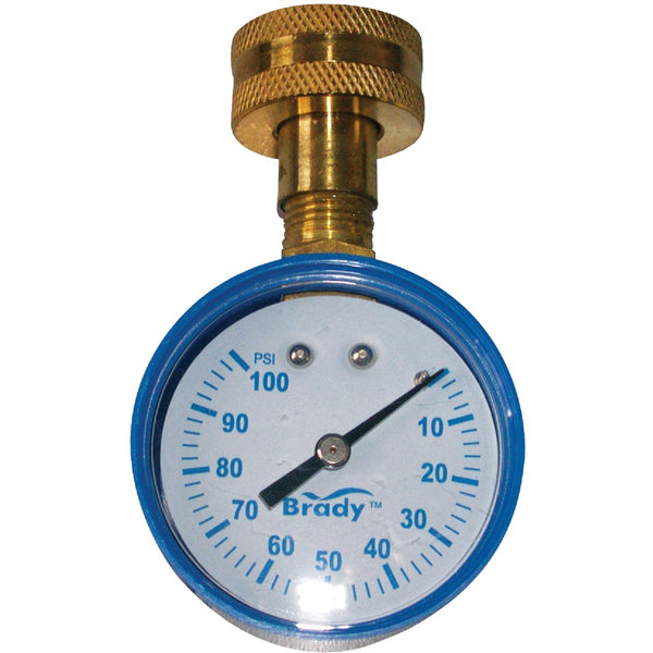 Campbell 3/4 In. 100 psi Pressure Gauge