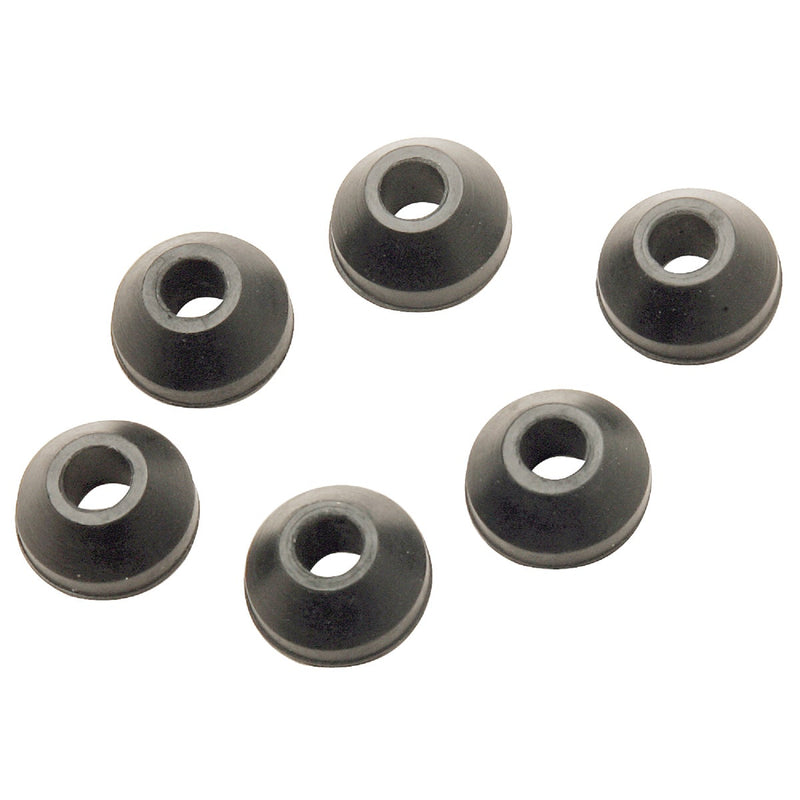 Do it Best 19/32 In. Black Beveled Faucet Washer (6 Ct.)