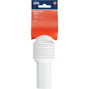 Do it Best 1-1/4 In. x 9 In. White Plastic Extension Tube