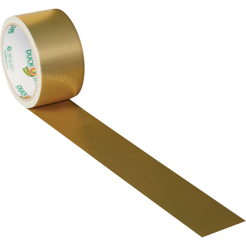 Duck Tape 1.88 In. x 10 Yd. Printed Duct Tape, Gold Metallic