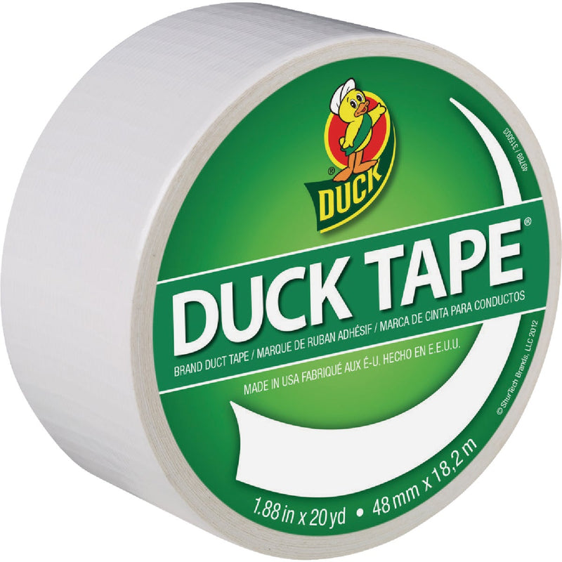 Duck Tape 1.88 In. x 20 Yd. Colored Duct Tape, White