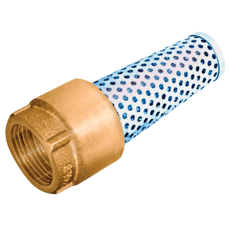 Simmons 1-1/2 In. 200 psi Bronze Foot Valve, Lead Free