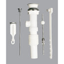 Do it Best 1-1/4 In. Chrome-Plated/Plastic Flexible Pop-Up Assembly