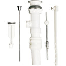 Do it Best 1-1/4 In. Chrome-Plated/Plastic Flexible Pop-Up Assembly