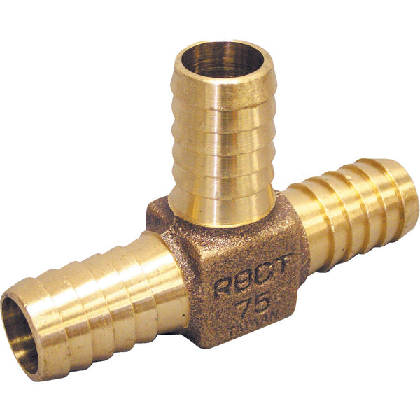 Merrill 3/4 In. Low Lead Brass Barbed Tee