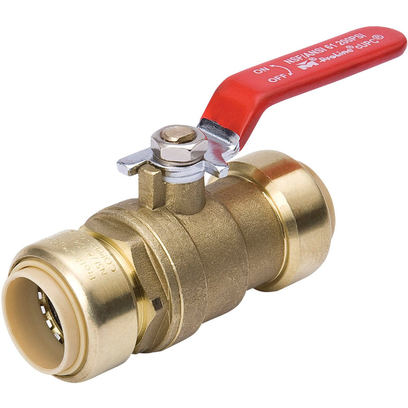 ProLine Brass 1/2 In. PF x 1/2 In. PF Ball Valve