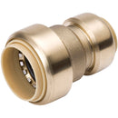 ProLine 3/4 In. PF x 1/2 In. PF Brass Push Fit Coupling