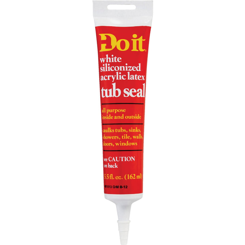 Do it 5.5 Oz. White Tub Seal Caulk