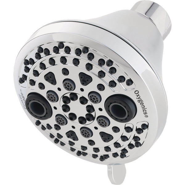 Oxygenics PowerMassage 5-Spray 1.75 GPM Fixed Shower Head, Chrome