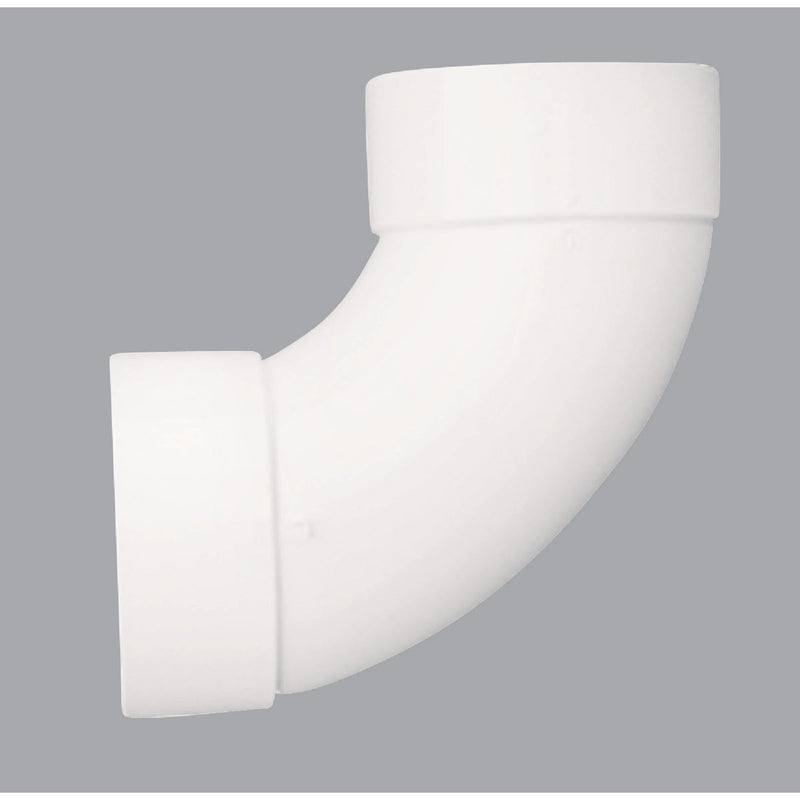 IPEX 3 In. SDR 35 90 Deg. PVC Sewer and Drain Sanitary Elbow (1/4 Bend)