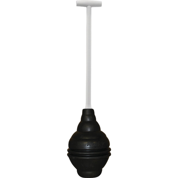 Korky Flexible Bellowed Head 6.5" Toilet Plunger