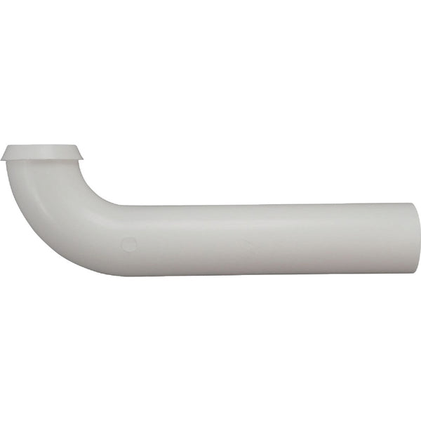 Keeney 1-1/2" x 7" White Polypropylene Wall Tube