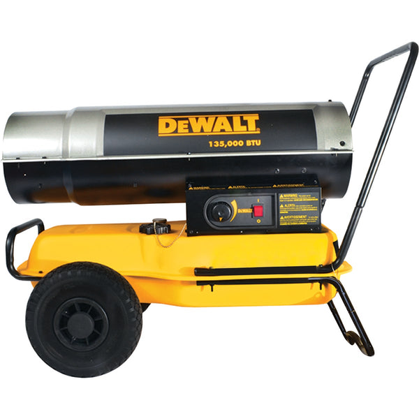 DEWALT 135,000 BTU Kerosene Forced Air Heater