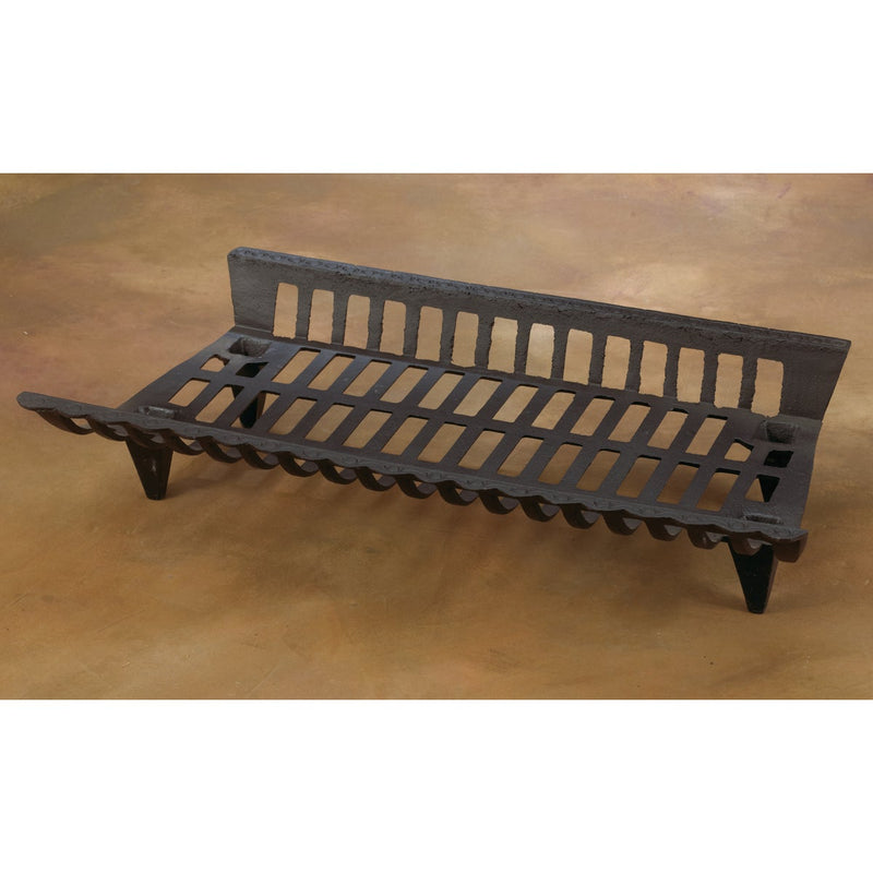 Home Impressions Zero Clearance 29-1/2 In. Cast-Iron Fireplace Grate