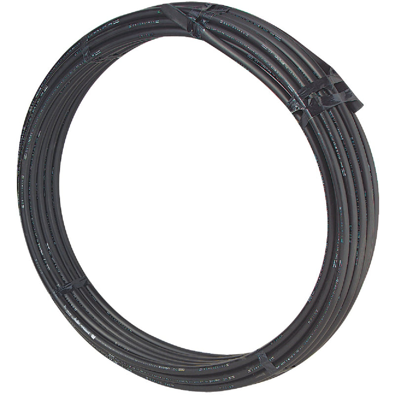 Advanced Drainage Systems 1 In. x 100 Ft. 80 psi Black Plastic Pipe