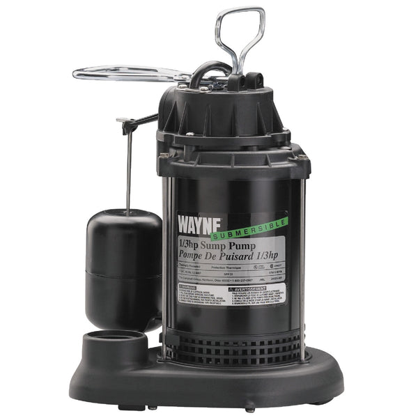 Wayne SPF Series 1/3 HP 115V Submersible Sump Pump