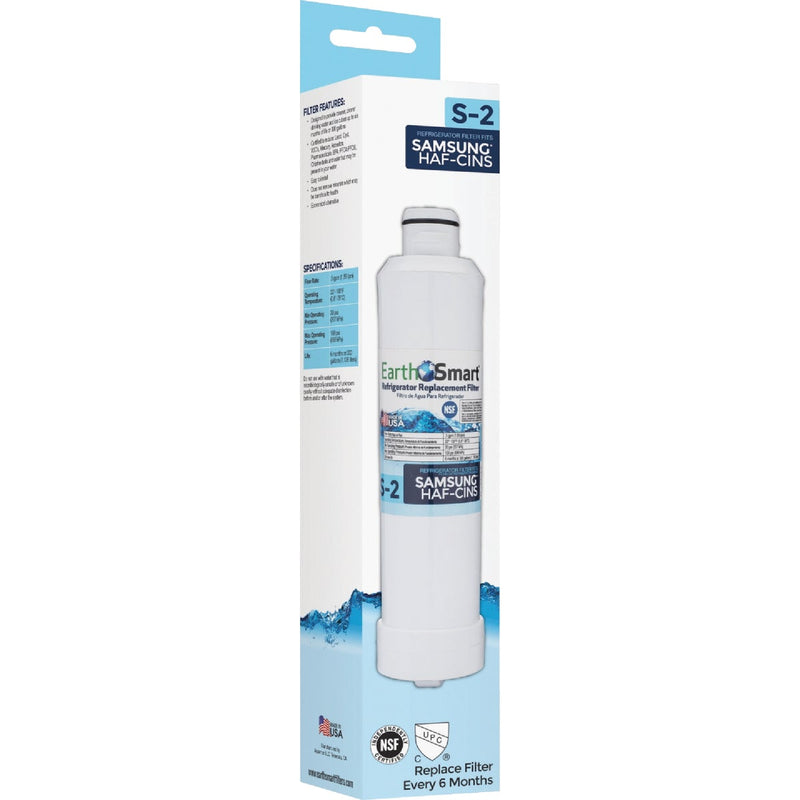 EarthSmart S2 Samsung Icemaker & Refrigerator Water Filter Cartridge