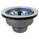 Lasco 3-1/2 In. Chrome EZ Cup Basket Strainer Assembly