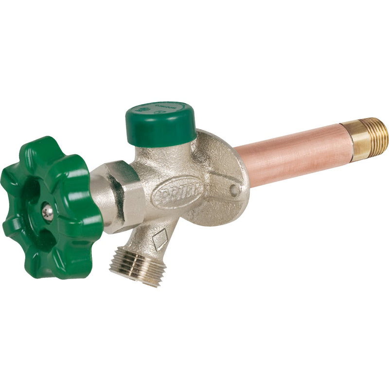 Prier 1/2 In. SWT x 1/2 In. IPS x 10 In. Quarter-Turn Frost Free Wall Hydrant