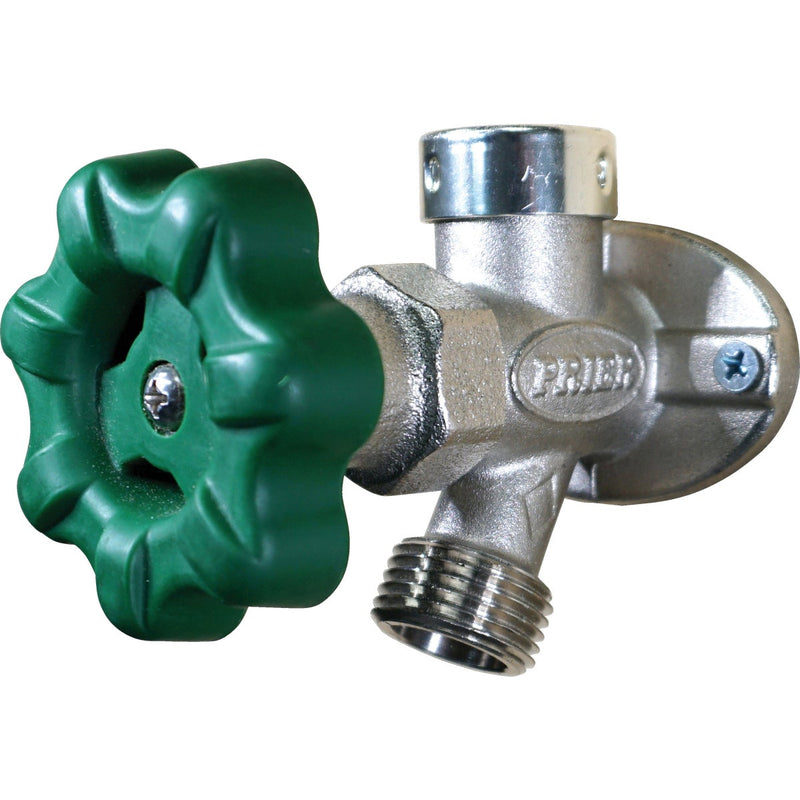 Prier 1/2 In. SWT x 1/2 In. IPS x 10 In. Quarter-Turn Frost Free Wall Hydrant