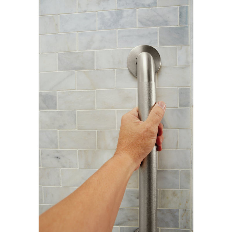 Moen Home Care 18 In. Concealed Screw Grab Bar, Peened