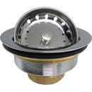 Lasco 3-1/2 In. Chrome Basket Strainer Assembly
