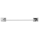 Decko Diamond Bar Design 24 In. Chrome Towel Bar