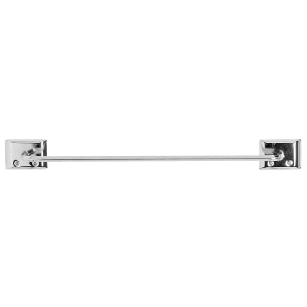 Decko Diamond Bar Design 24 In. Chrome Towel Bar