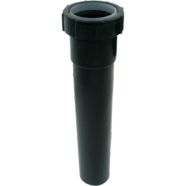 Lasco 1-1/2 In. OD x 8 In. L Black Plastic Extension Tube