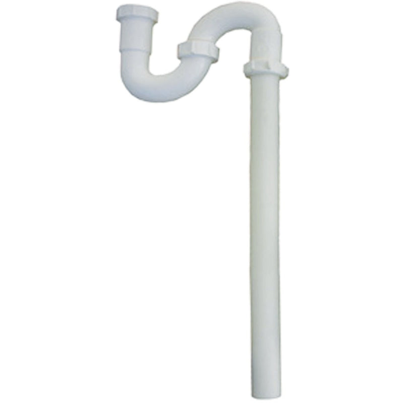 Lasco 1-1/2 In. OD White Plastic S-Trap