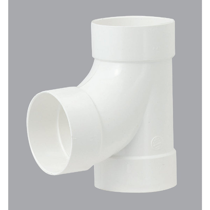 IPEX Sanitary Tee 6 In. PVC Sewer and Drain Tee