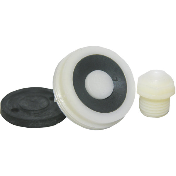 Lasco Ballcock Repair Kit with Plunger, Seal and Seat for American Standard