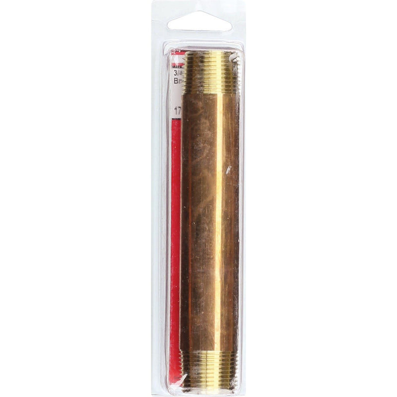 Lasco 3/4 In. x 6 In. Red Brass Nipple