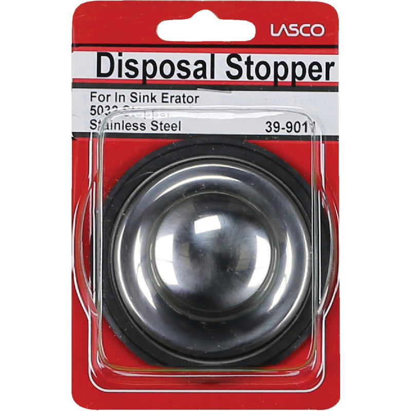 Lasco 3.50 In. Dia. Chrome-Plated Metal Disposer Stopper